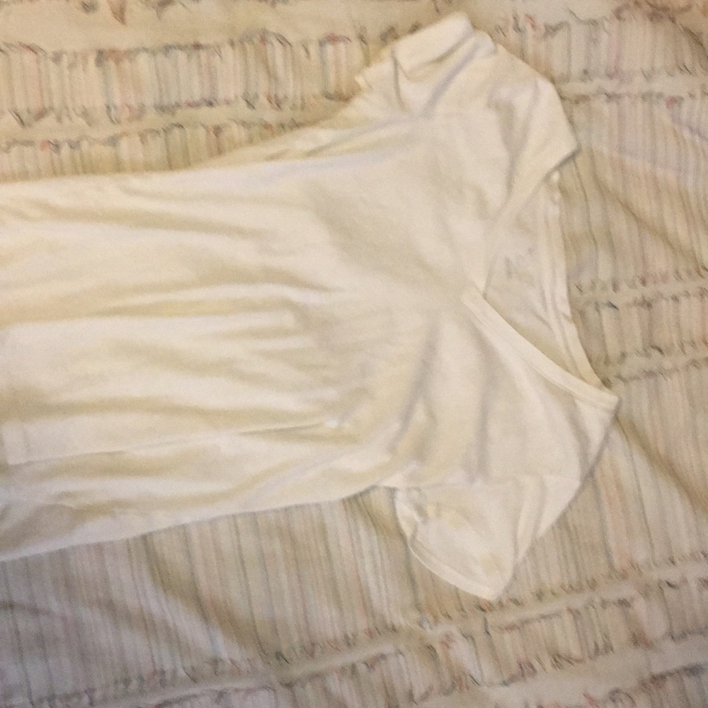 Basic white tee